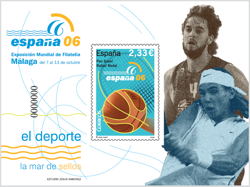 Sello Nadal y Gasol