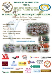 Cartel Torneo Tenis